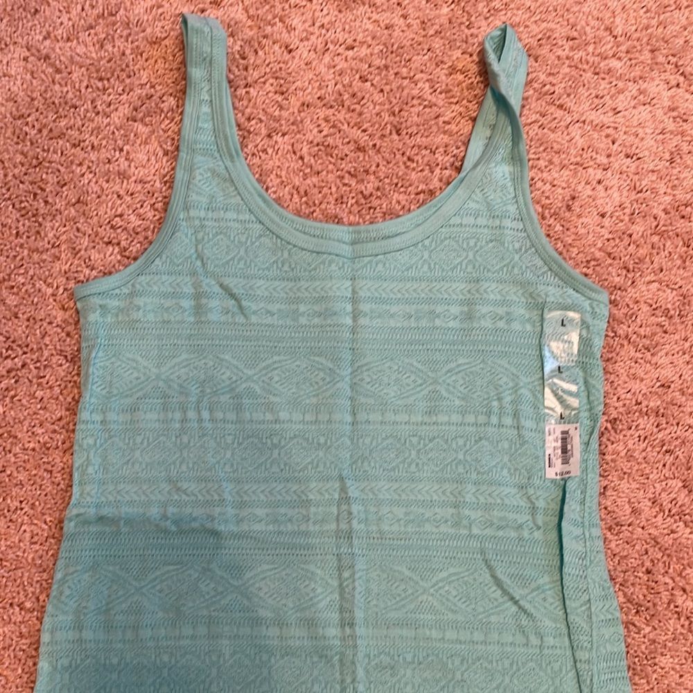 SO Blue Tribal Tank